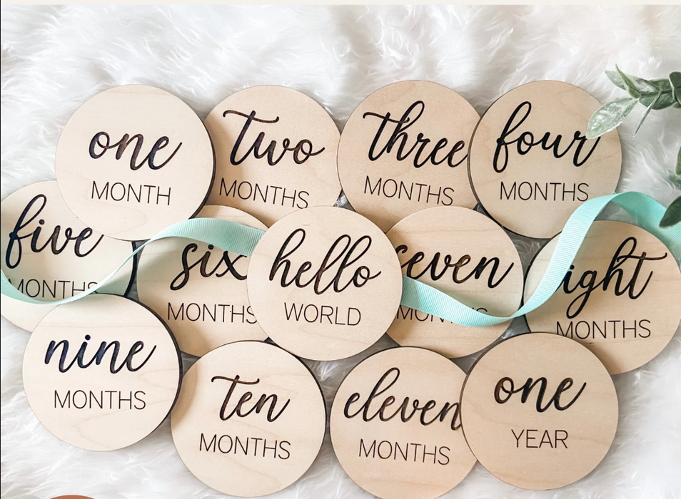 13 pcs Baby Milestones