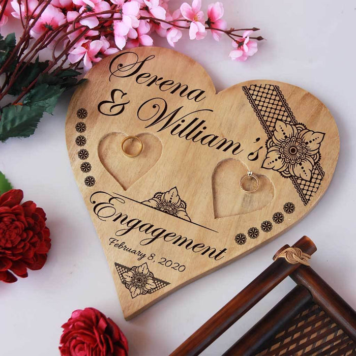Engraved Luxury Ring Holder