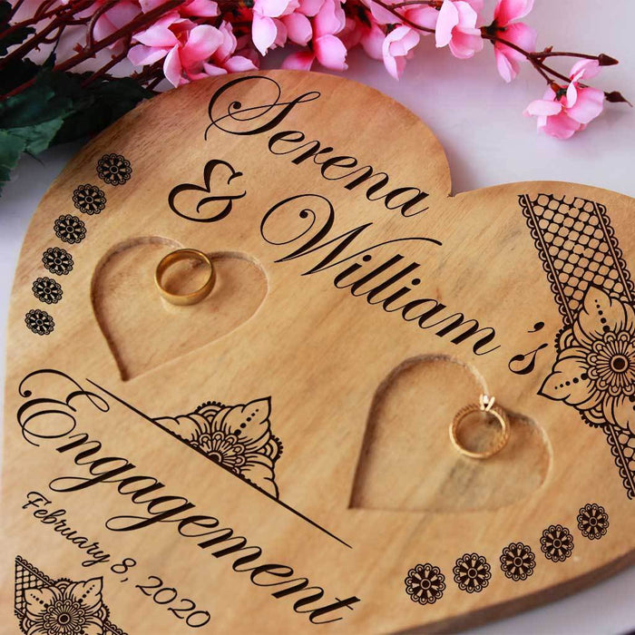 Engraved Luxury Ring Holder