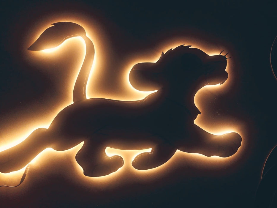 Cartoon Room Décor with LED