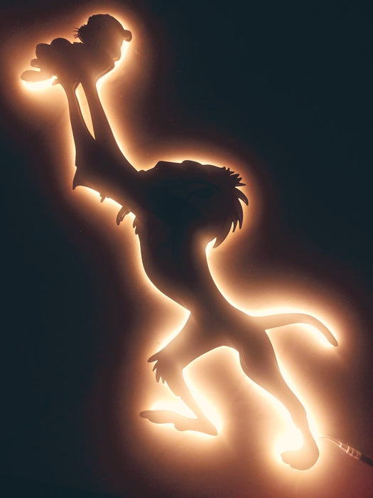 Cartoon Room Décor with LED
