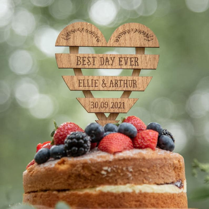 Luxury Customized Caketopper