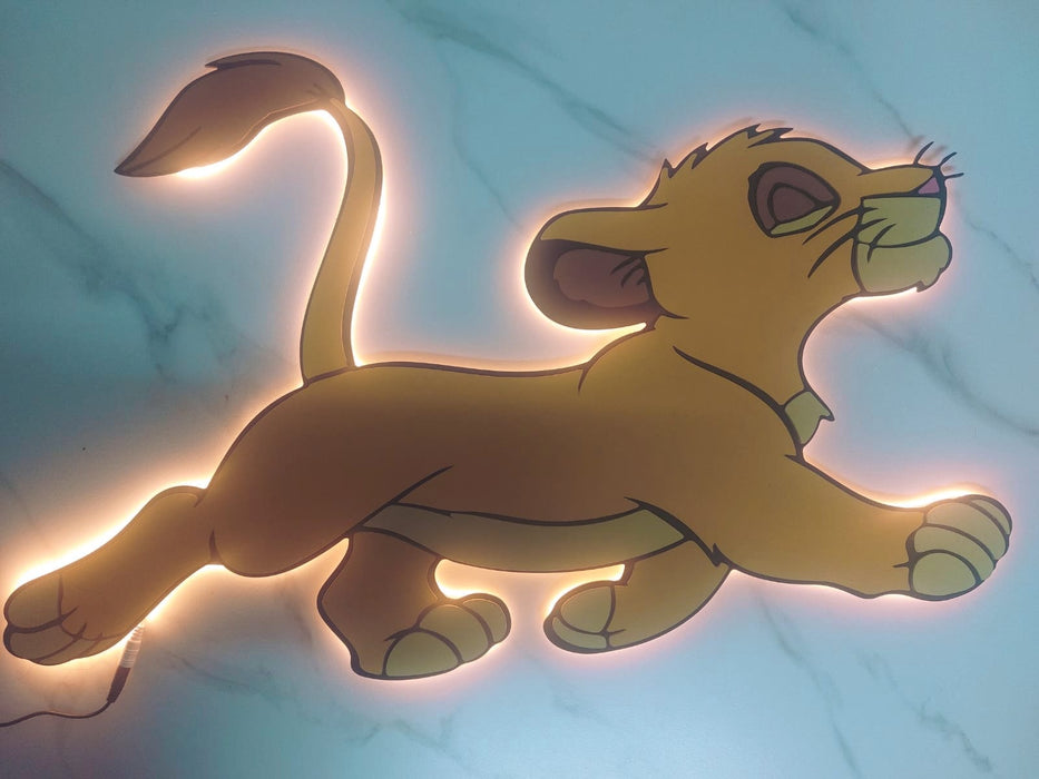 Cartoon Room Décor with LED