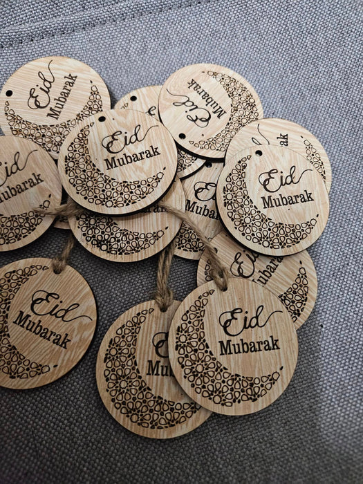 Eid Pendant- Laser engraved
