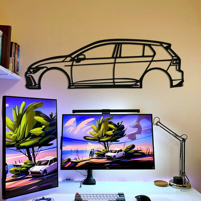 Side profile  Car Wall Deco