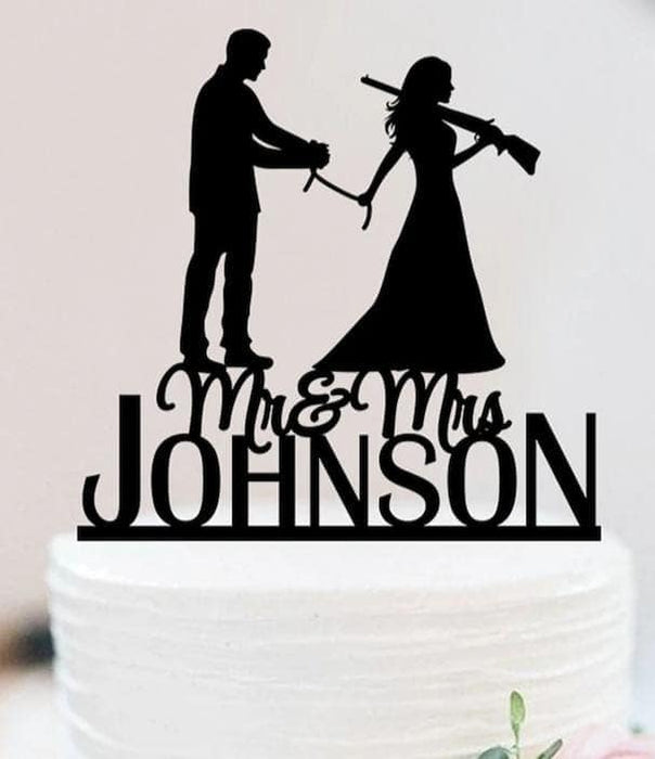 Luxury Customized Caketopper