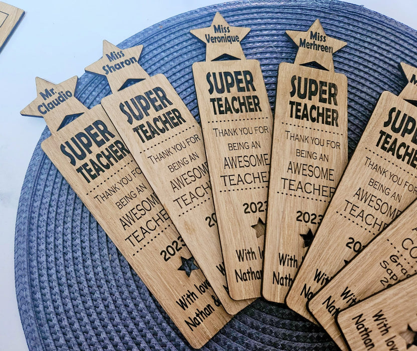 Best Teacher bookmarks