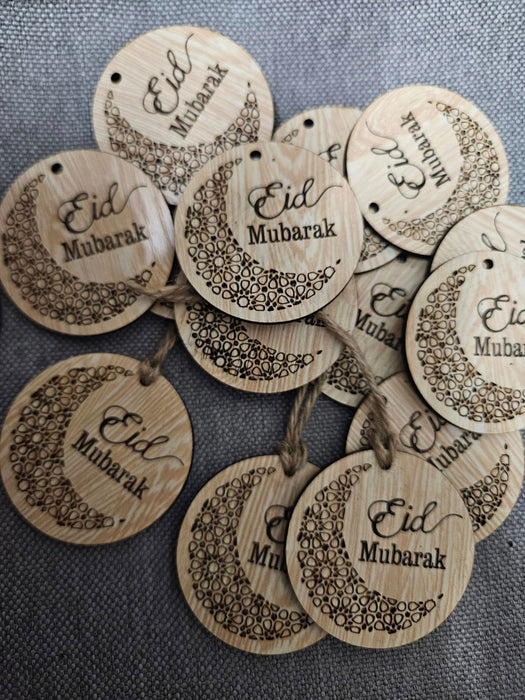 Eid Pendant- Laser engraved