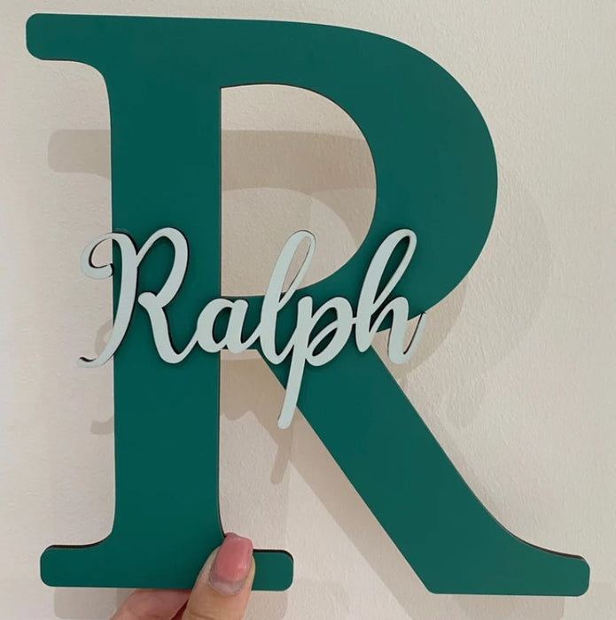 Nursery colorful Name Signs