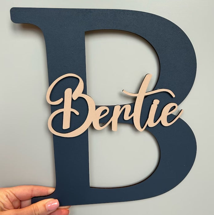 Nursery colorful Name Signs
