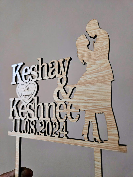 Luxury Customized Caketopper