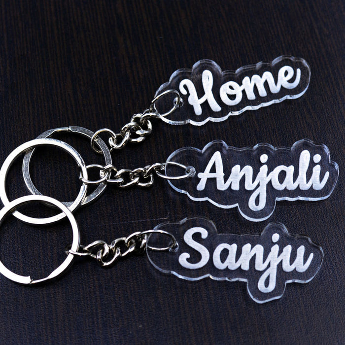 Engraved Acrylic Keychain - Gift