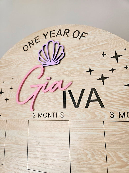 Baby Milestone Boards (Laser Engraved)
