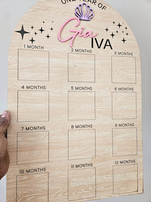 Baby Milestone Boards (Laser Engraved)