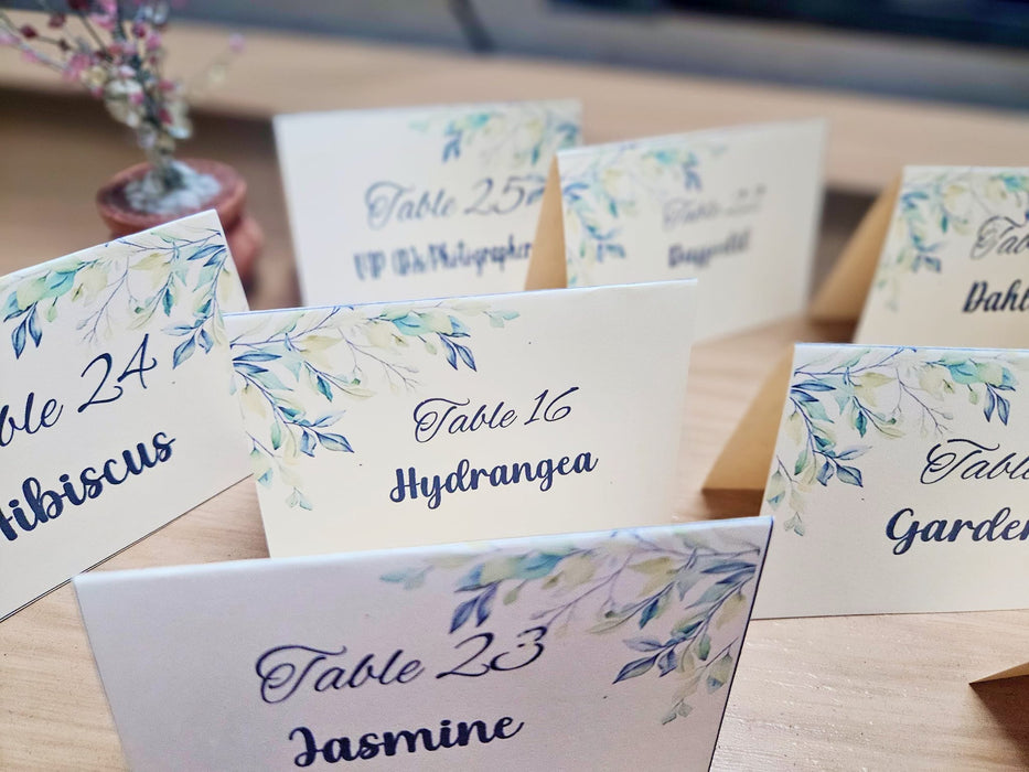 Table cards