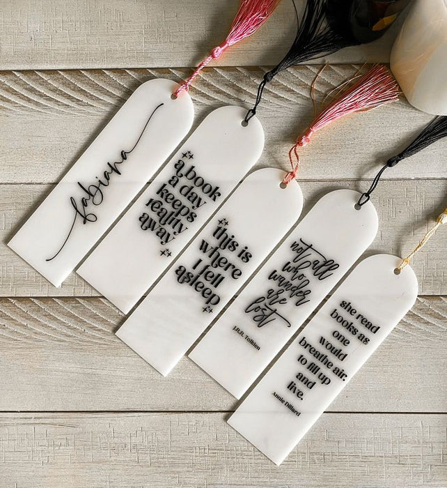 Acrylic Bookmark
