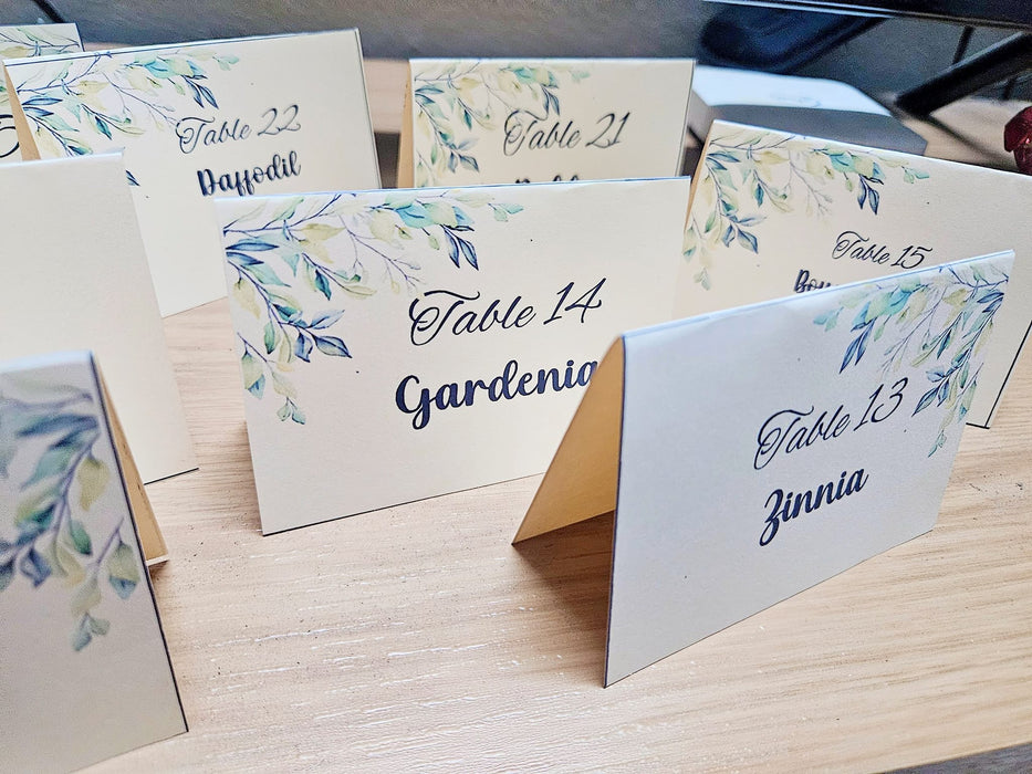 Table cards