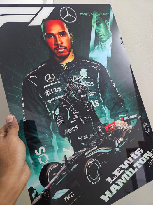 Frameless Acrylic Poster