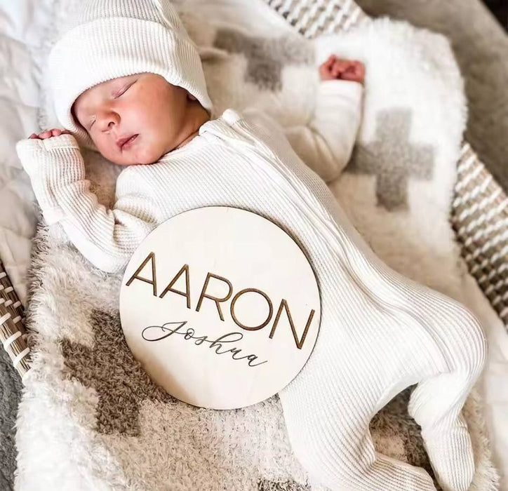 Engraved Baby Name Sign