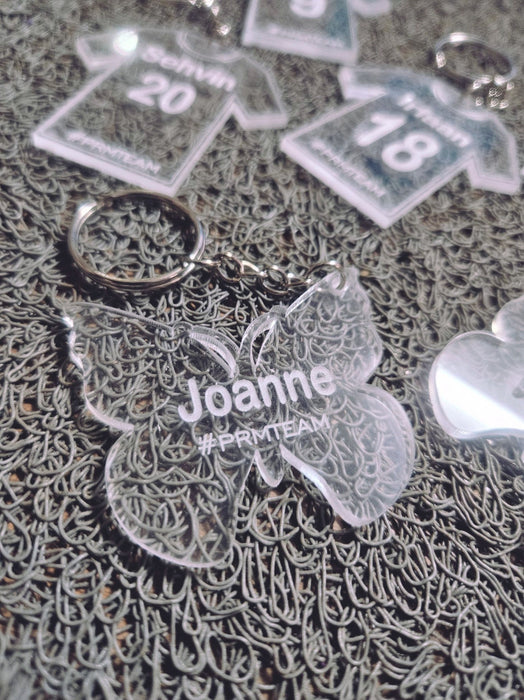 Engraved Acrylic Keychain - Gift