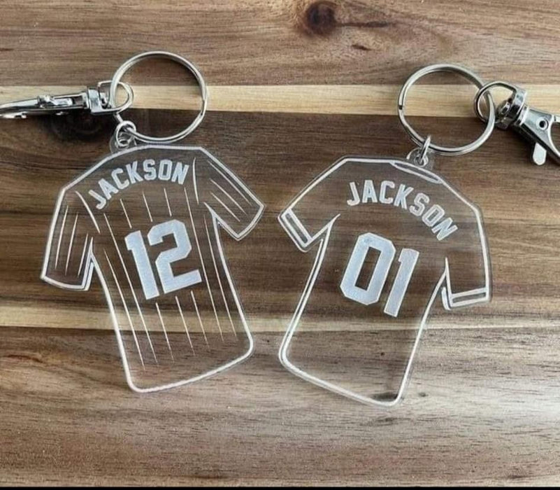 Engraved Acrylic Keychain - Gift