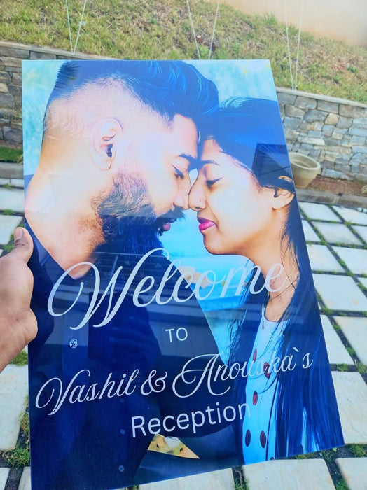 Acrylic Welcome Board