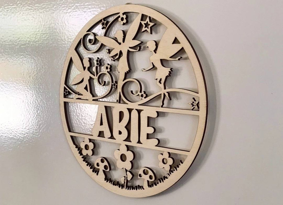 Round Themed Door Sign
