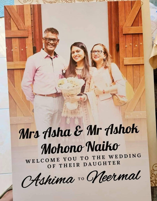 PVC Welcome Board
