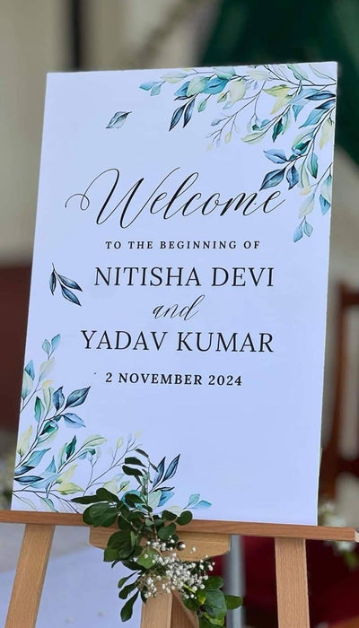 PVC Welcome Board