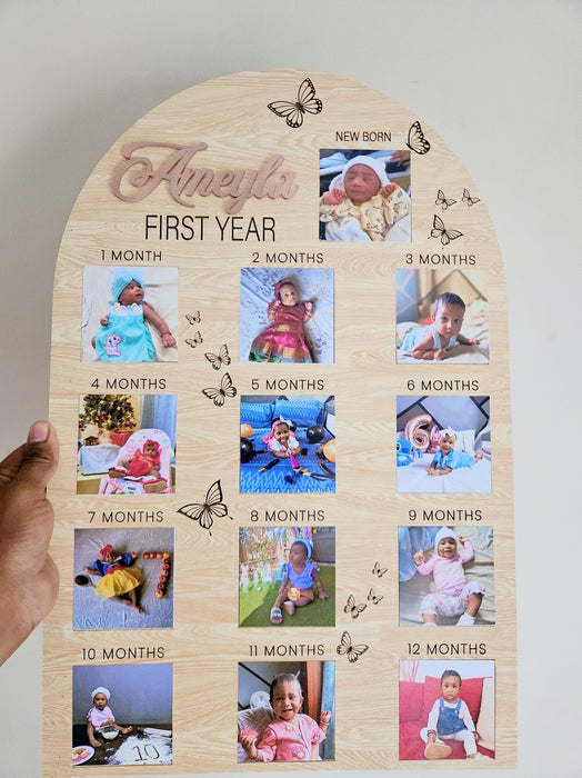 Baby Milestone Boards (Laser Engraved)