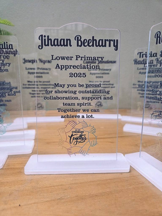 Personalized Mini Trophies – Small Size, Big Impact