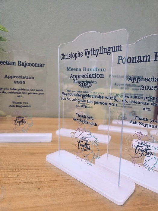 Personalized Mini Trophies – Small Size, Big Impact