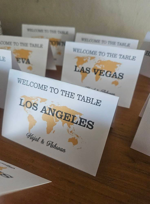 Table cards