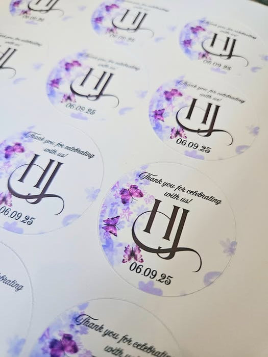 Favors Stickers
