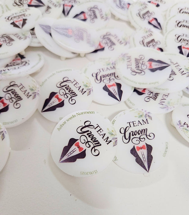Groom Squad / Bride Squad Badge