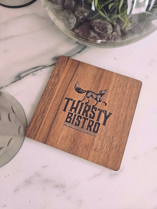 Coaster with Business Name