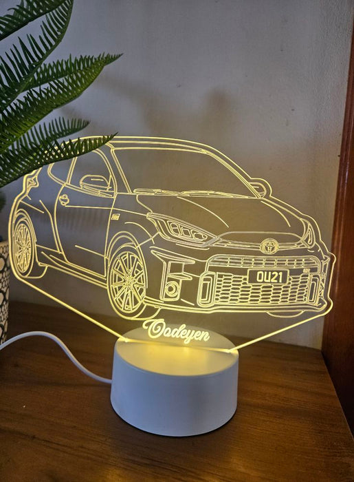 Car led art