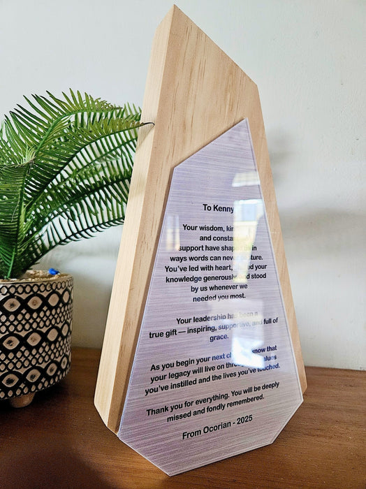 Classy Farewell Trophy