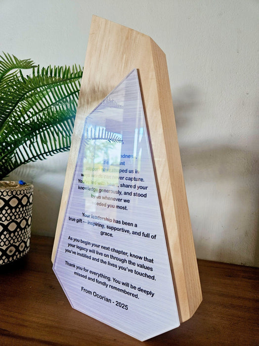 Classy Farewell Trophy