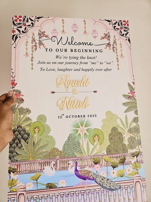 PVC Welcome Board