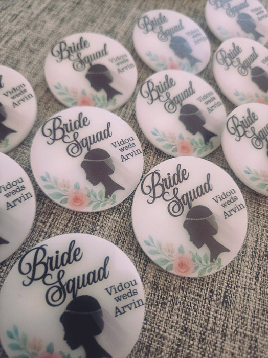 Groom Squad / Bride Squad Badge