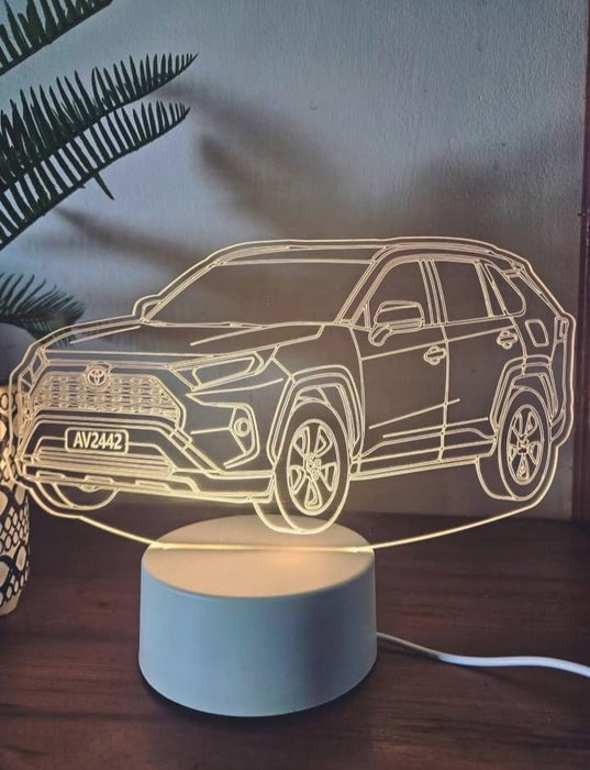 Car led art