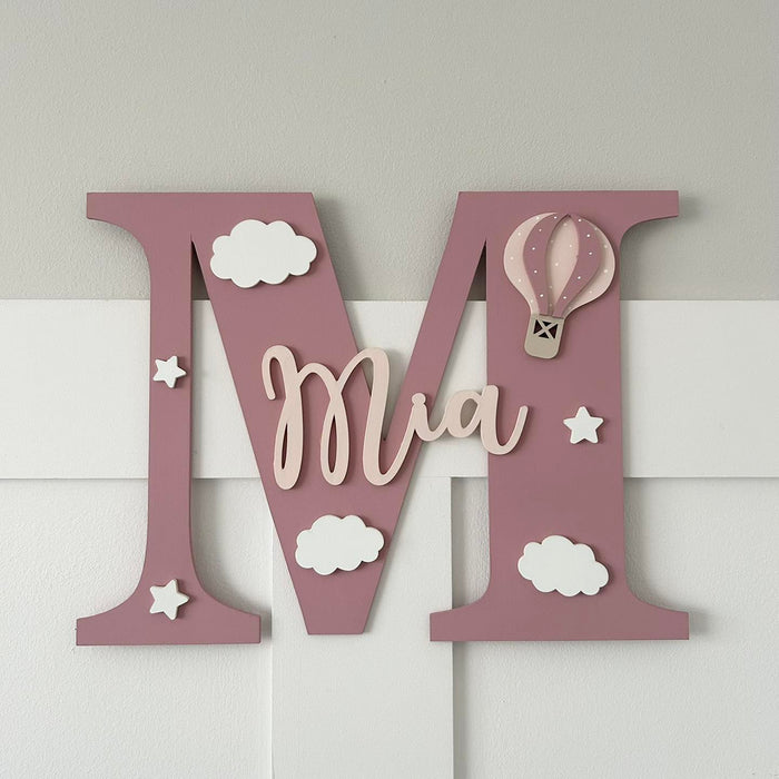 Colorful Wall initials
